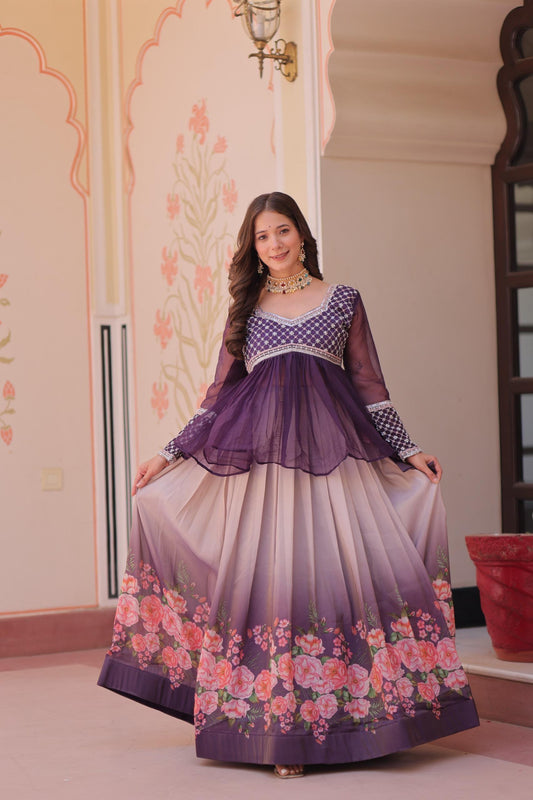 READYMADE LEHENGA CHOLI
