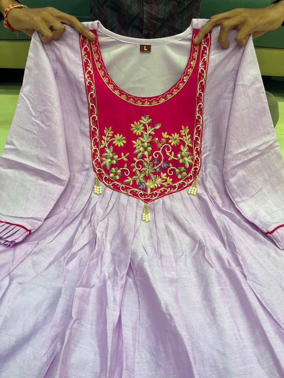 Sharara Cord Kurta Set