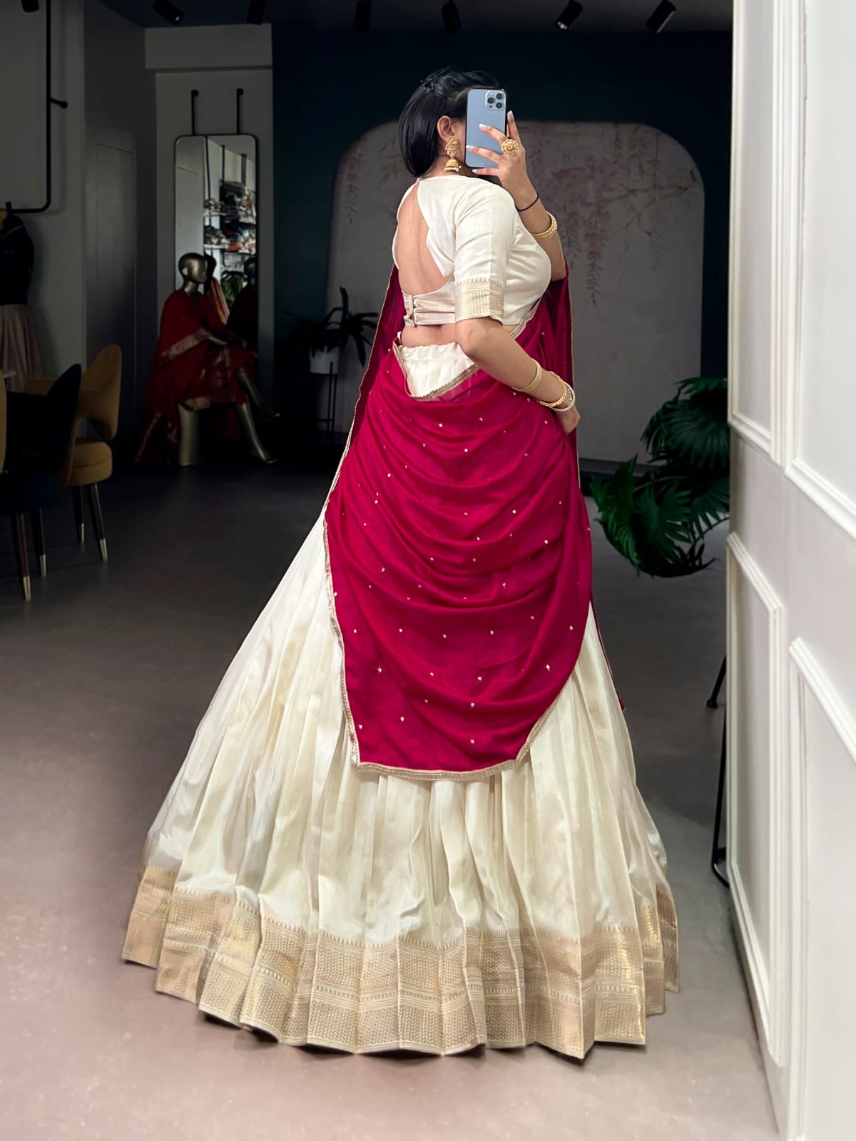 Dola Silk Lehenga Choli With Dupatta