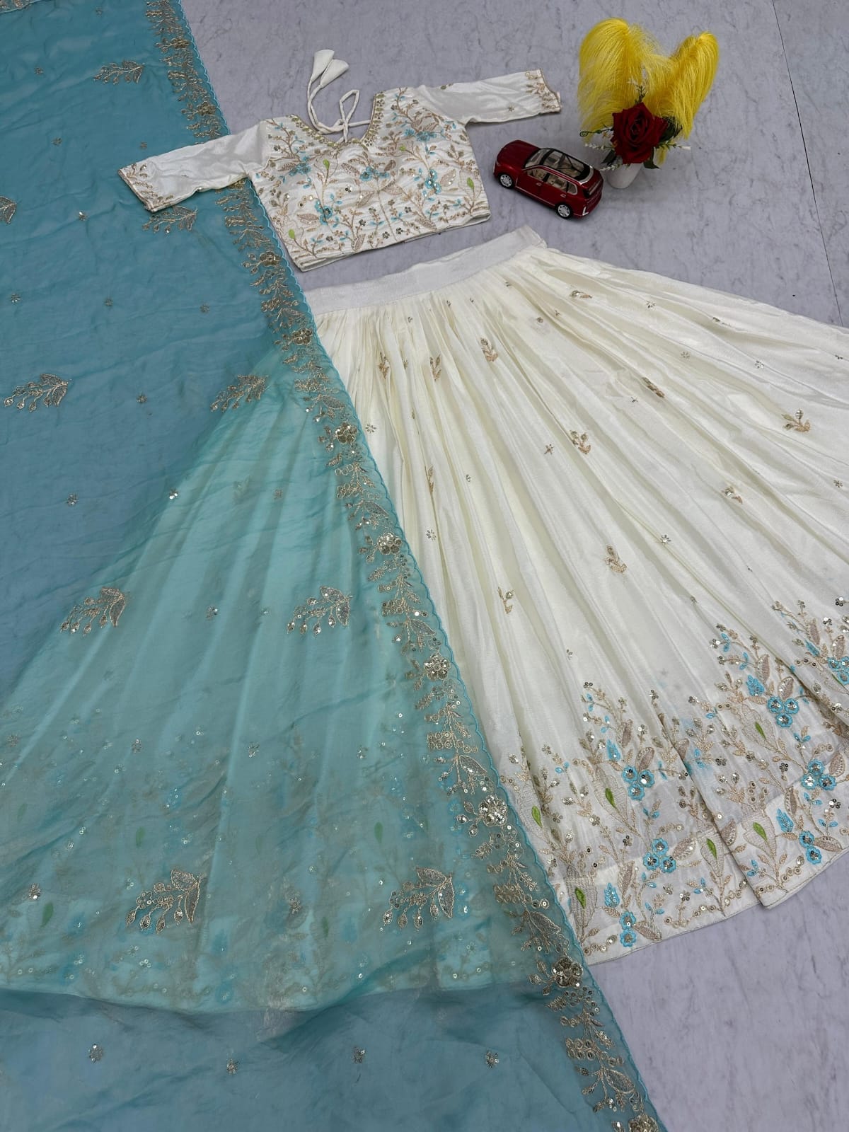 Designer Ready To Wear Lehenga Choli With Dupatta