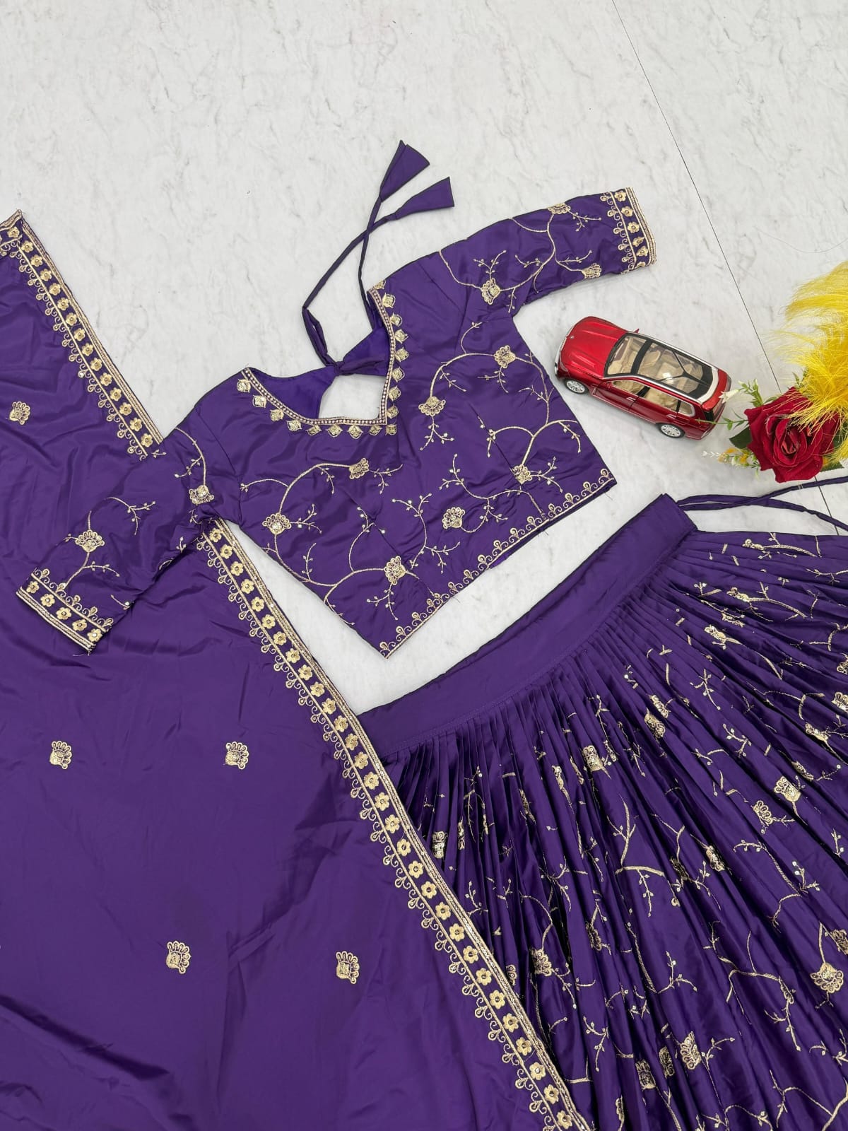 Designer Ready To Wear Lehenga Choli With Dupatta