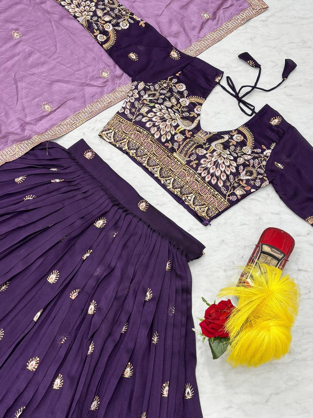 Designer Ready To Wear Lehenga Choli With Dupatta