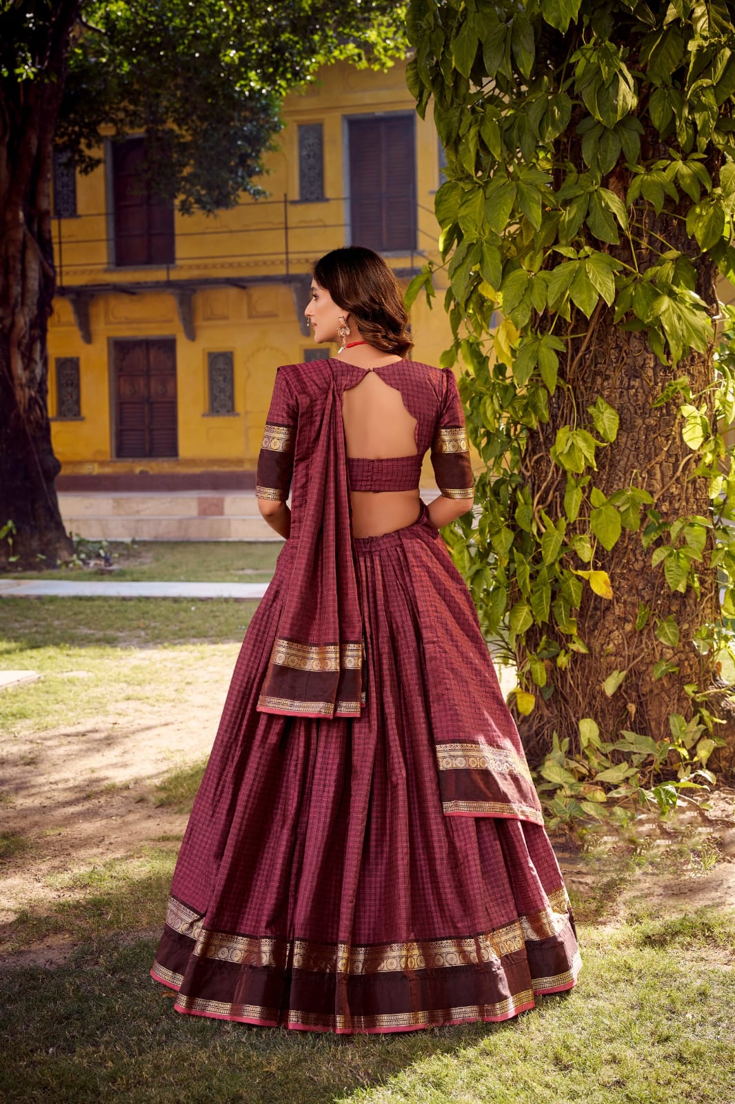 Zari Work Traditional Lehenga Choli