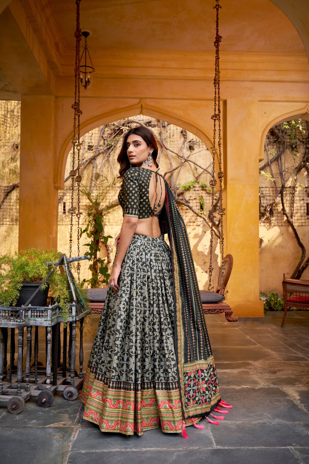 Traditional Lehenga Choli With Dupatta