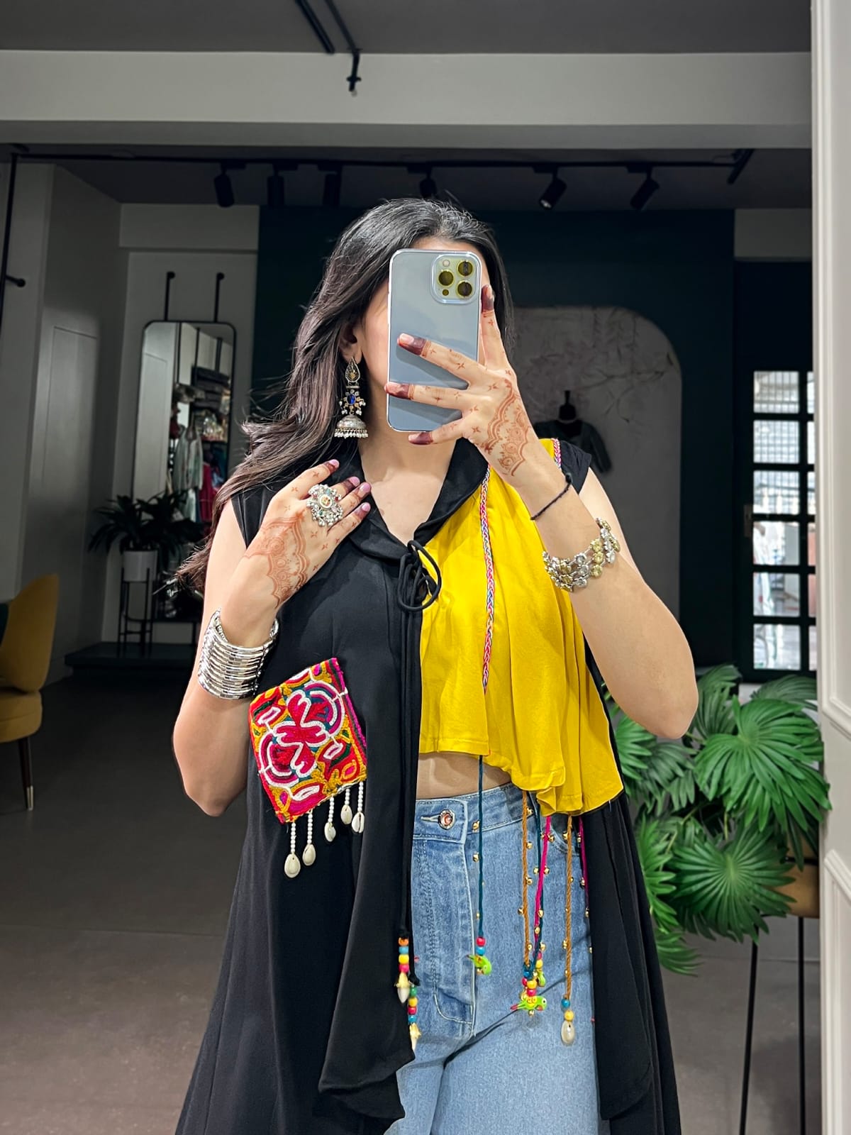 Garba Glam Top
