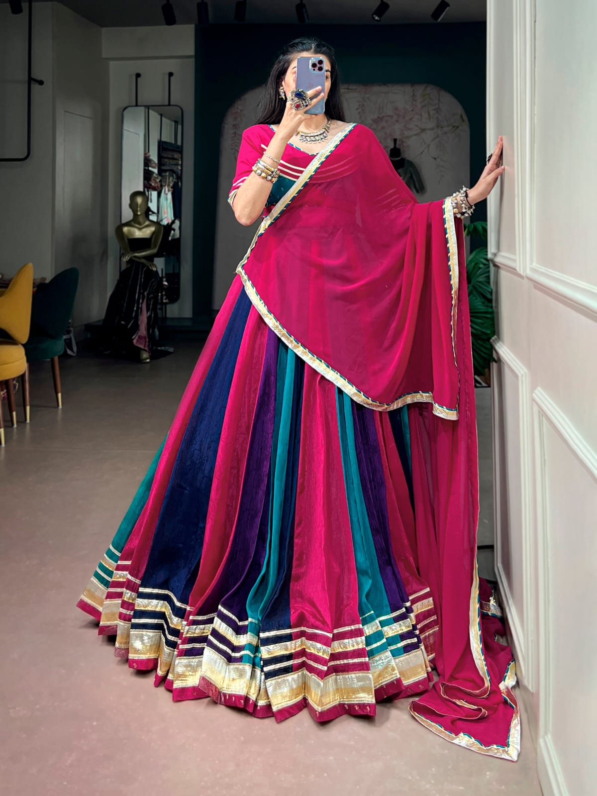 Navratri Lehenga Choli with Dupatta