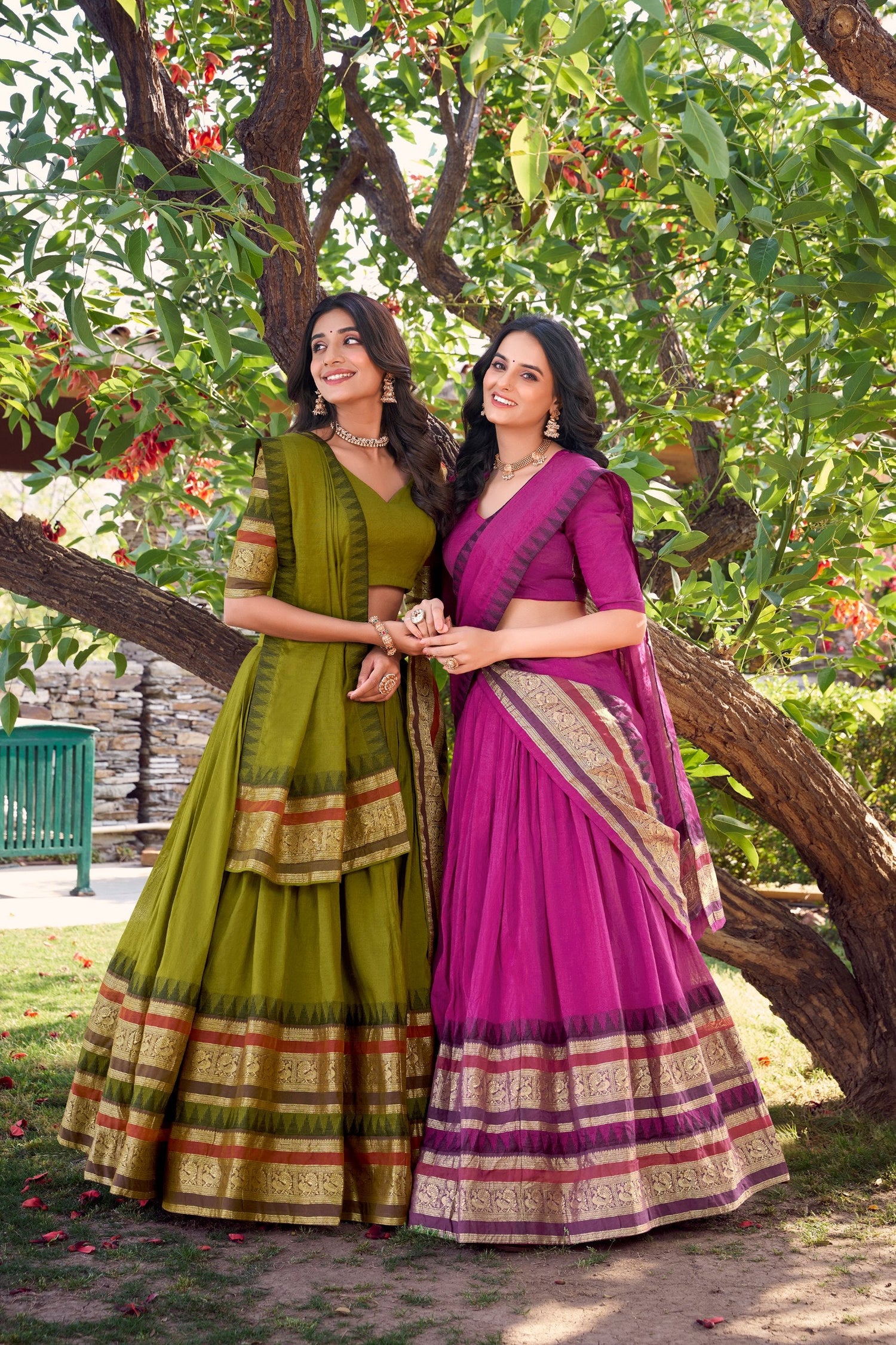 SILK LEHENGA CHOLI