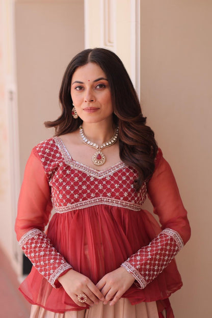 READYMADE LEHENGA CHOLI