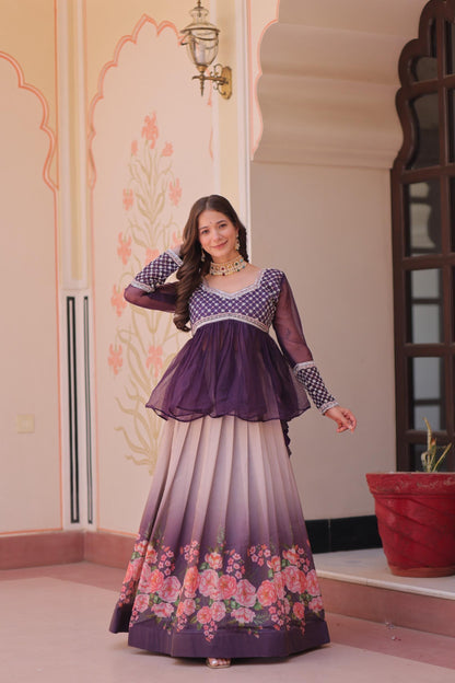READYMADE LEHENGA CHOLI