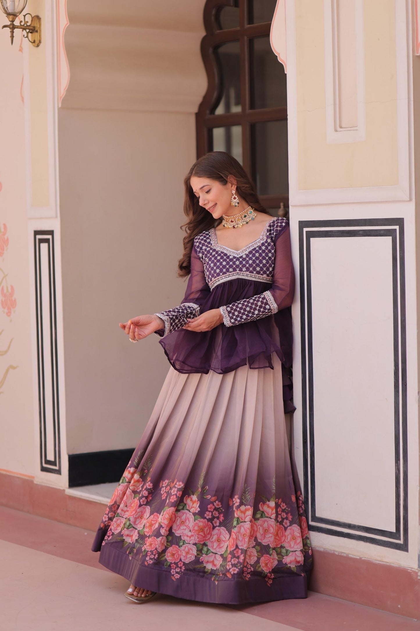 READYMADE LEHENGA CHOLI