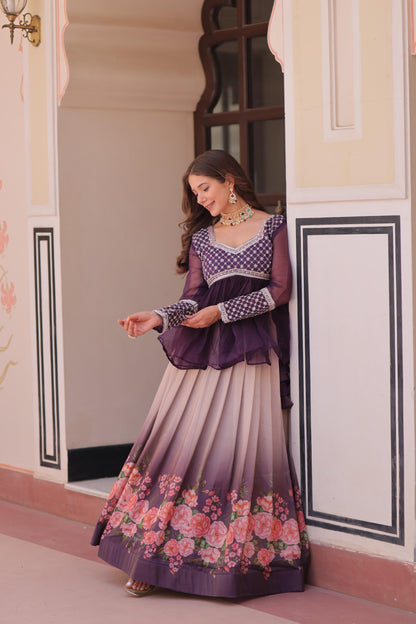 READYMADE LEHENGA CHOLI