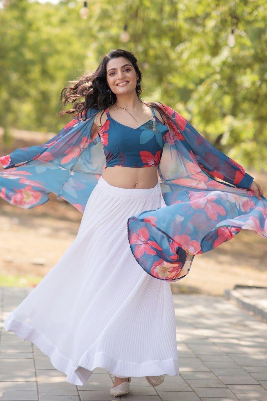 LEHENGA CHOLI & SHRUG