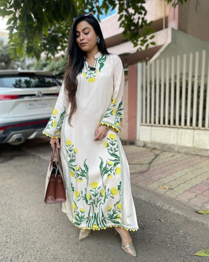 Beautiful Heavy Printed Cotton Fabric CORD-SET
