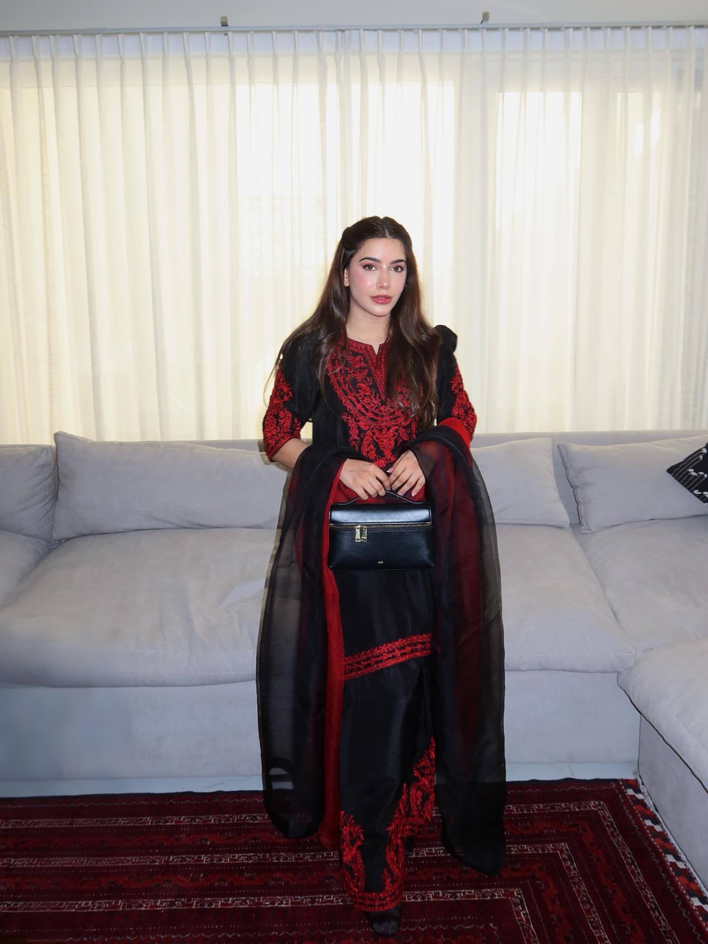 Designer Party Wear Look Pur Chinon Silk Top & Palazzo With Dupatta set