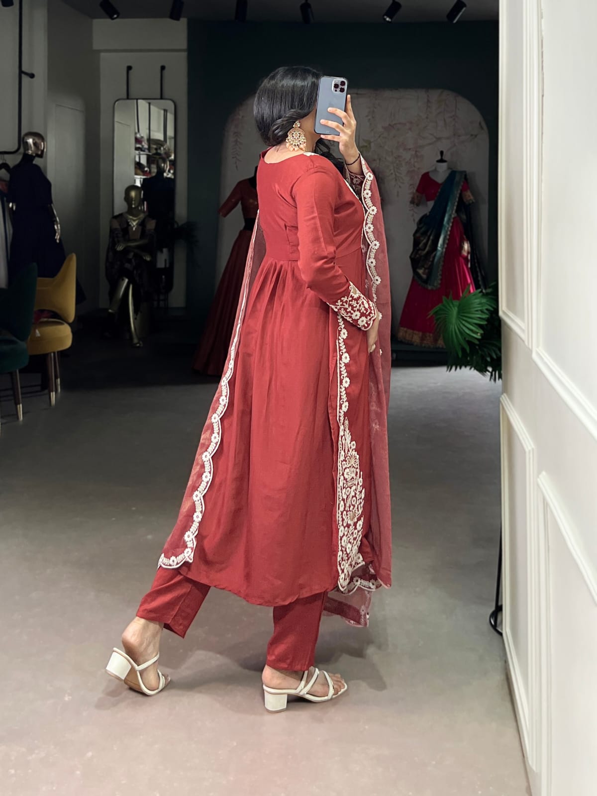 Designer Party Wear Salwar Suit With Dupatta set