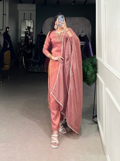 Designer Party Wear Salwar Suit With Dupatta set