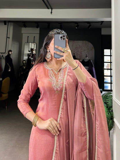 Designer Party Wear Salwar Suit With Dupatta set
