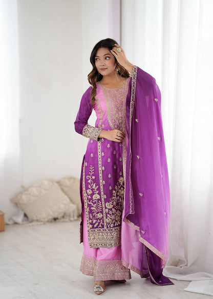 Designer Party Wear  Salwar Suit With Dupatta set