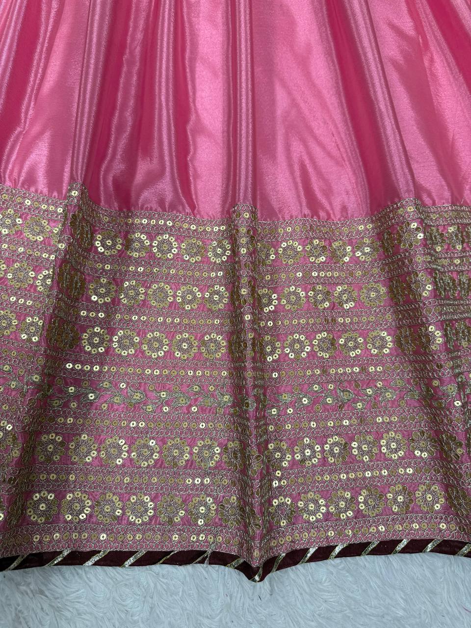 Designer Party Wear Anarkali Gown With Dupatta set