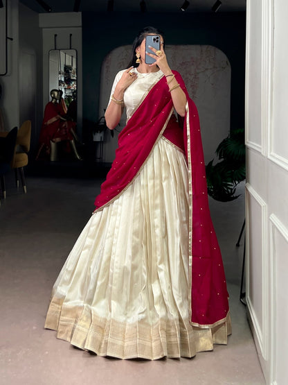 Dola Silk Lehenga Choli With Dupatta