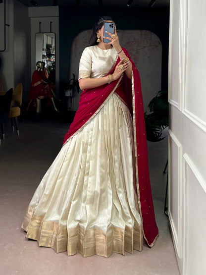 Dola Silk Lehenga Choli With Dupatta