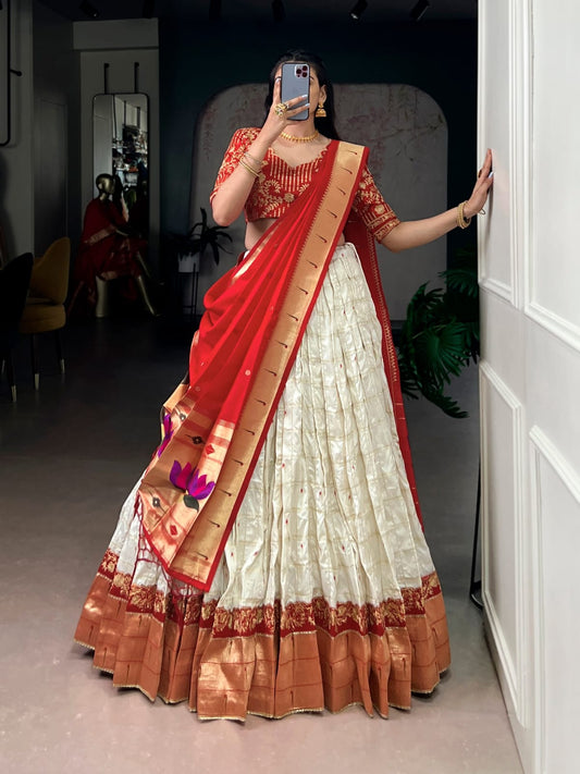 Paithani Silk Lehenga choli With Dupatta