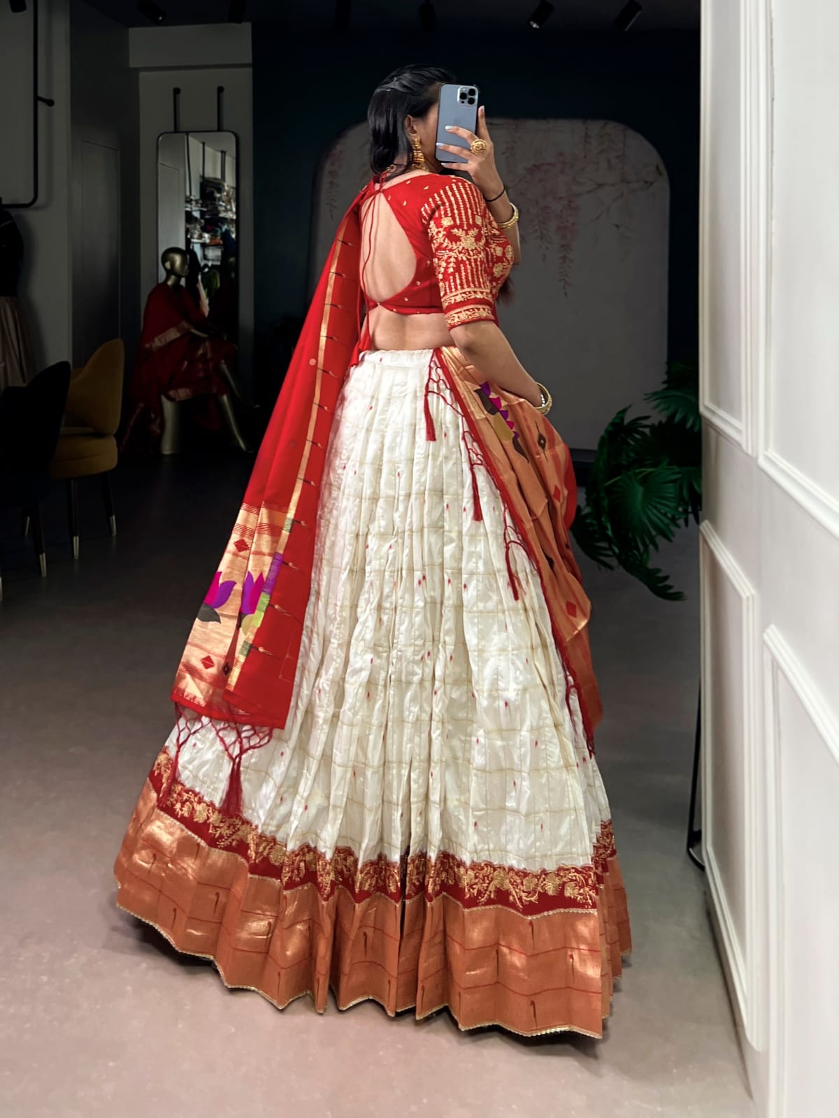 Paithani Silk Lehenga choli With Dupatta