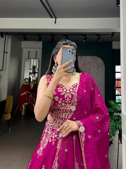 Designer Wedding Lehenga choli with Dupatta