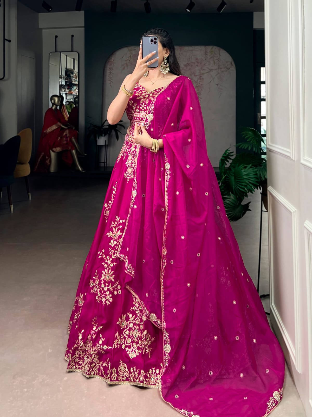 Designer Wedding Lehenga choli with Dupatta