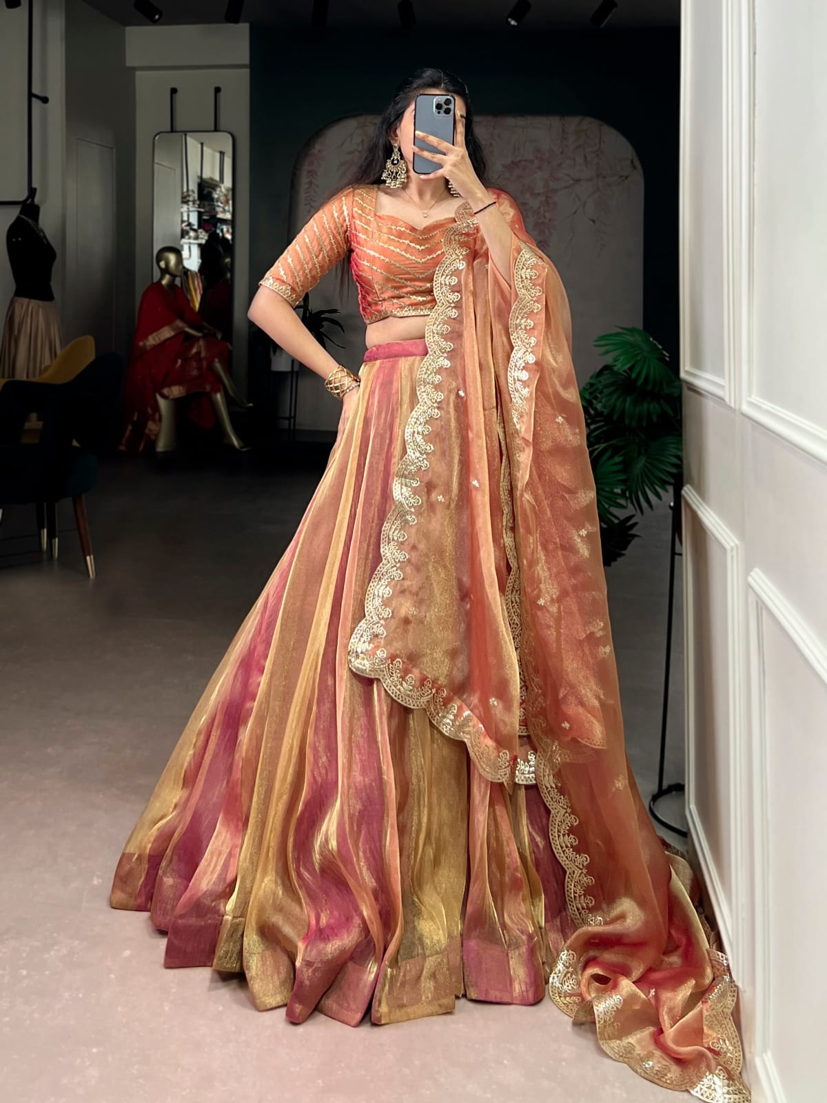 Party Wear Lehenga Choli With Dupatta