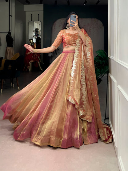 Party Wear Lehenga Choli With Dupatta