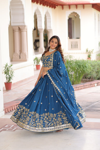 Morpiech Colour Designer Lehenga Choli with Dupatta