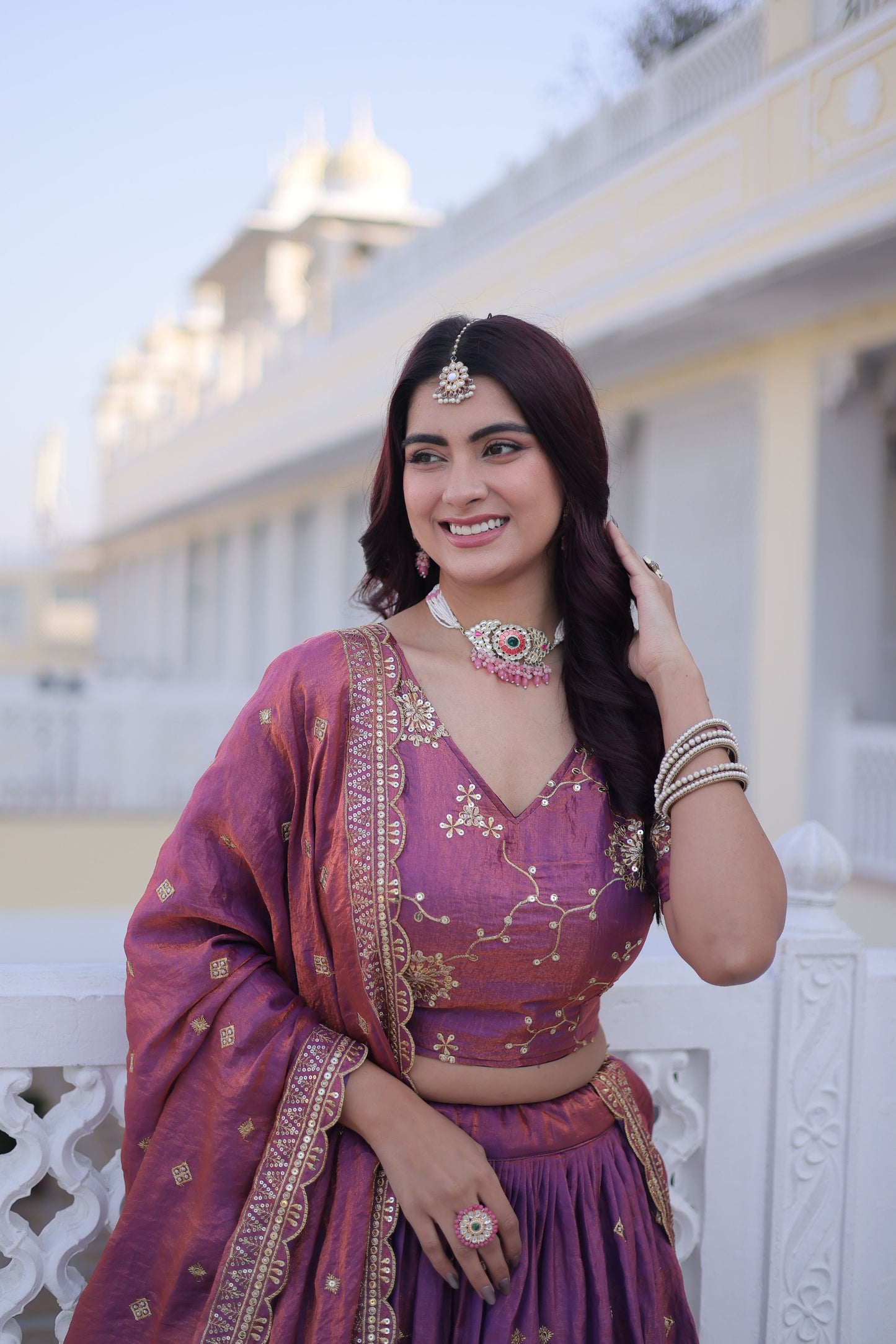 Designer Wedding Lehenga Choli With Dupatta
