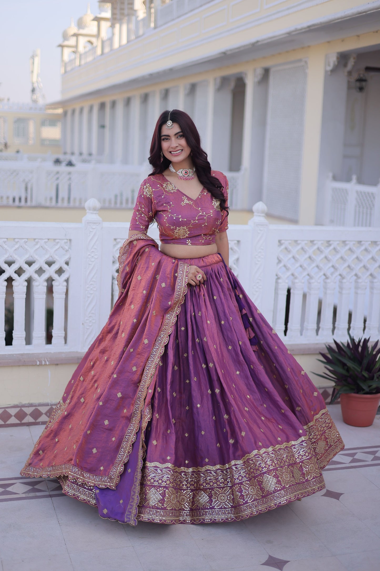 Designer Wedding Lehenga Choli With Dupatta