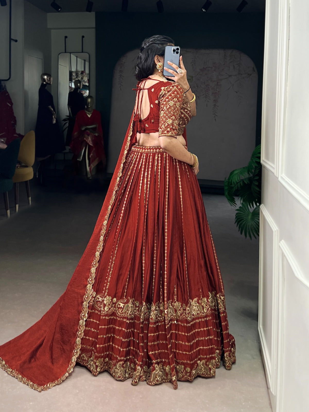 Wedding Lehenga Choli With Dupatta