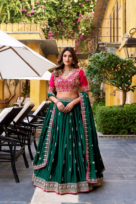 Wedding Lehenga Choli With Dupatta