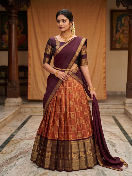 Traditional Lehenga Choli With Dupatta