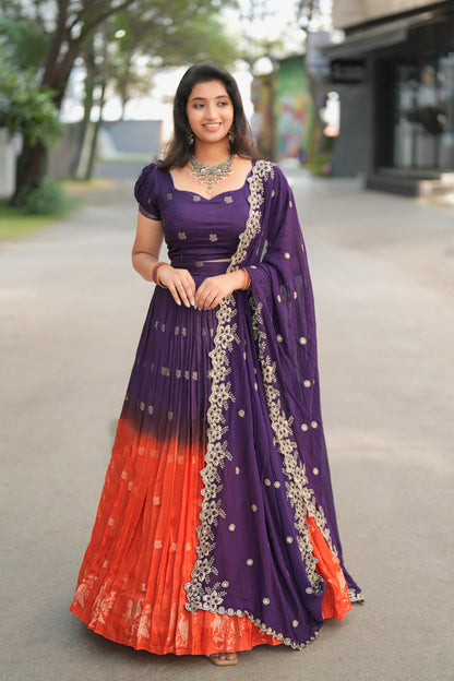 Ready to Wear Lehengha Choli with Dupatta