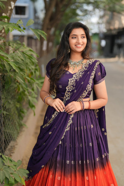 Ready to Wear Lehengha Choli with Dupatta