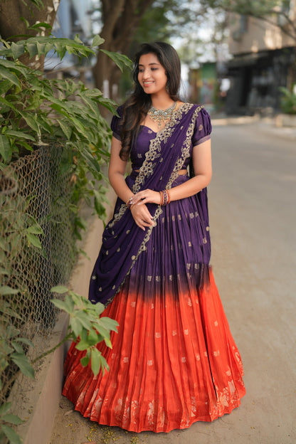 Ready to Wear Lehengha Choli with Dupatta