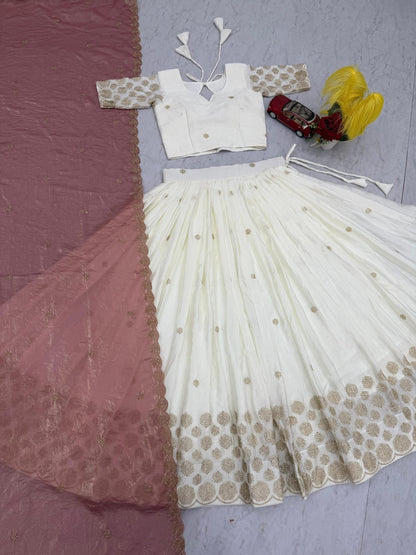 Designer Ready To Wear Lehenga Choli With Dupatta