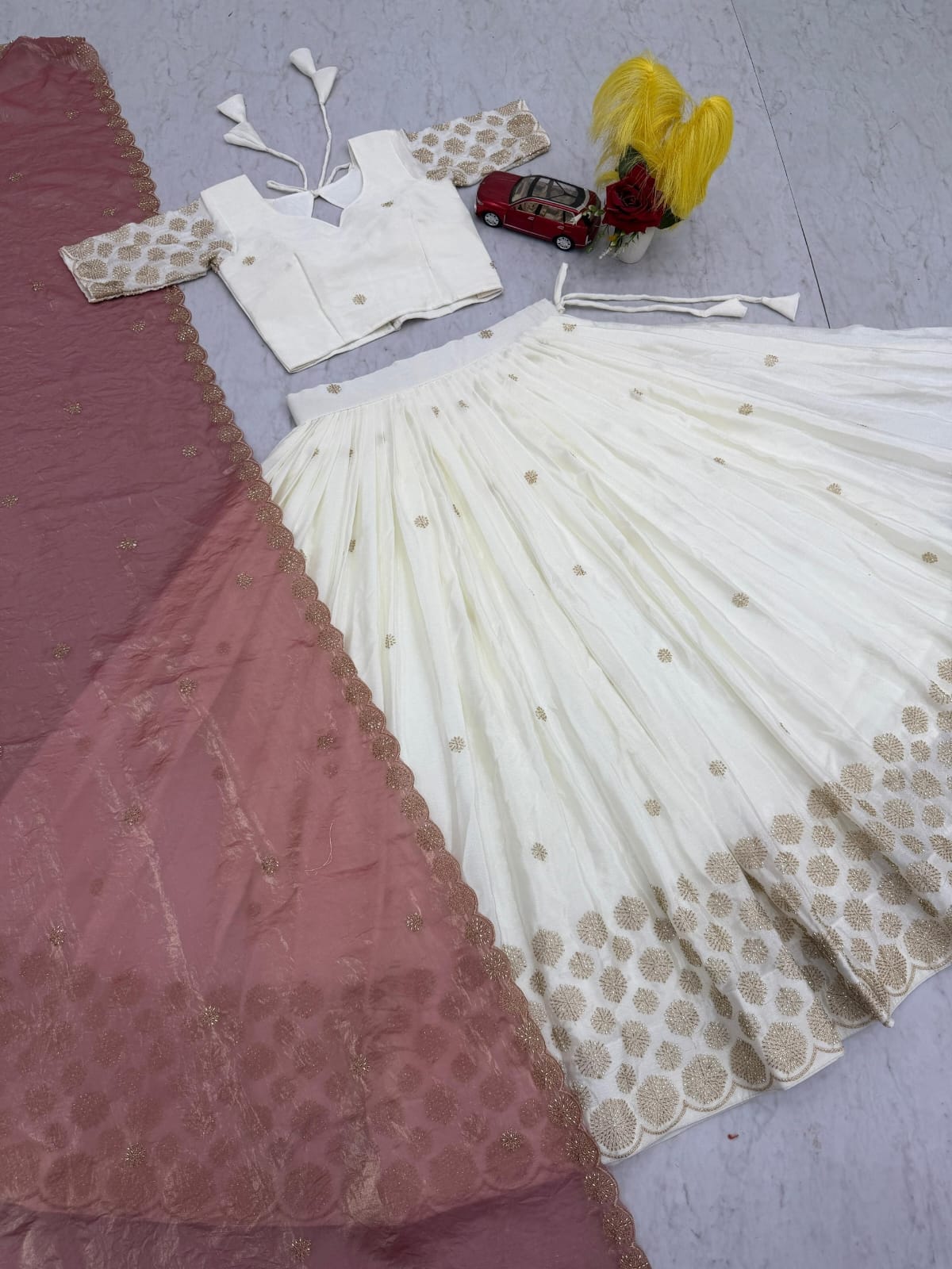 Designer Ready To Wear Lehenga Choli With Dupatta
