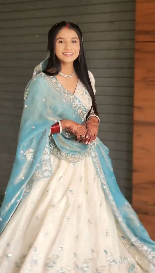 Designer Ready To Wear Lehenga Choli With Dupatta