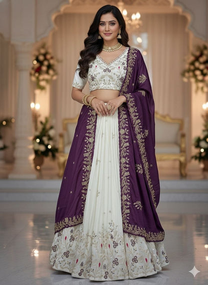 Designer Ready To Wear Lehenga Choli With Dupatta
