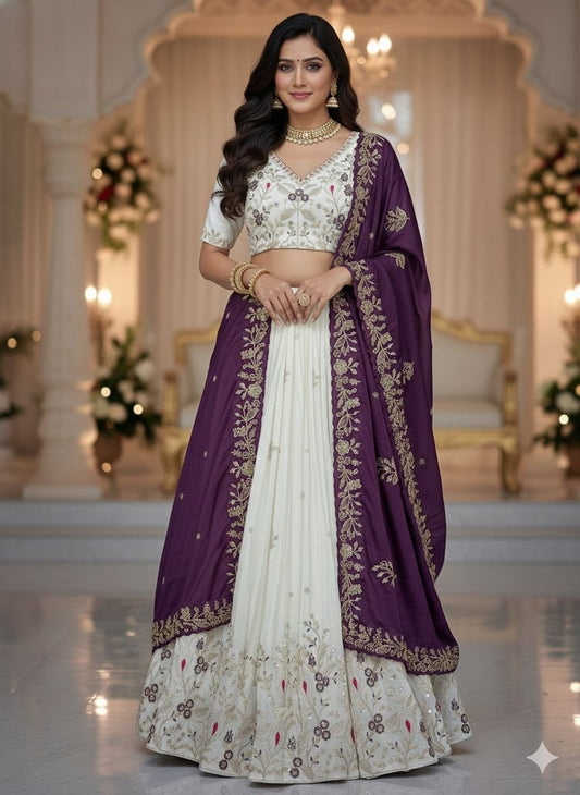 Designer Ready To Wear Lehenga Choli With Dupatta