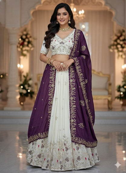 Designer Ready To Wear Lehenga Choli With Dupatta