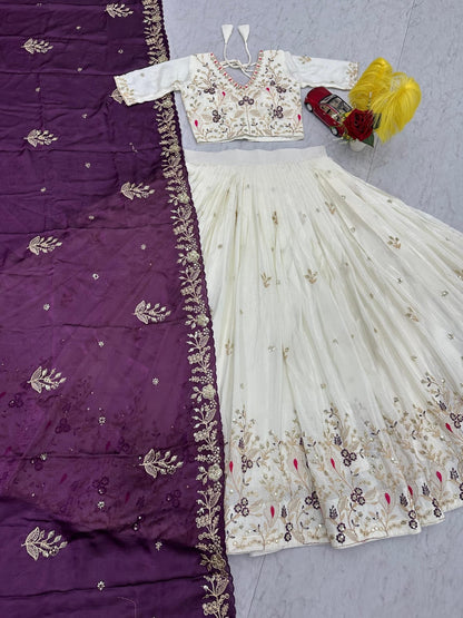 Designer Ready To Wear Lehenga Choli With Dupatta