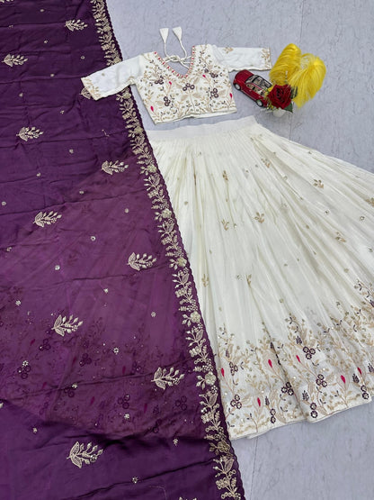 Designer Ready To Wear Lehenga Choli With Dupatta