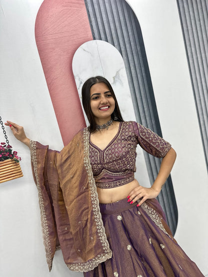 Designer Ready To Wear Lehenga Choli With Dupatta
