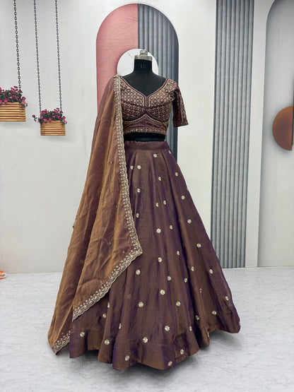 Designer Ready To Wear Lehenga Choli With Dupatta